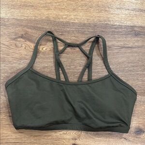 JoyLab Green Racerback Sports Bra